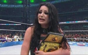 Saraya Wins AEW Women's Title At All In London