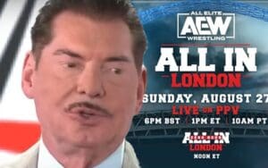 Belief That Vince McMahon Doesn't Care About AEW's Record-Breaking Wembley Stadium Attendance