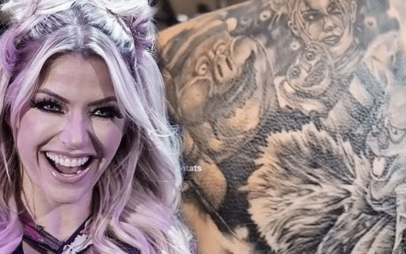 Alexa Bliss’s Reaction to an Incredible Tattoo Depicting Her and Bray Wyatt