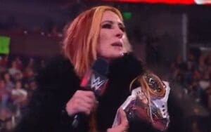 Becky Lynch Admits She 'Messed Up' During WWE RAW After Botch