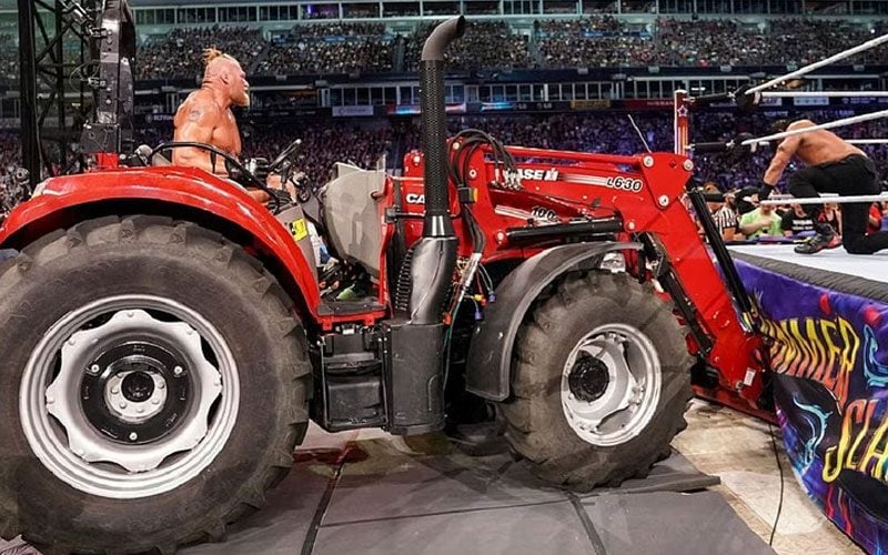 Corey Graves Describes Brock Lesnar’s WWE SummerSlam Tractor Scene as a ‘Near-Death Experience