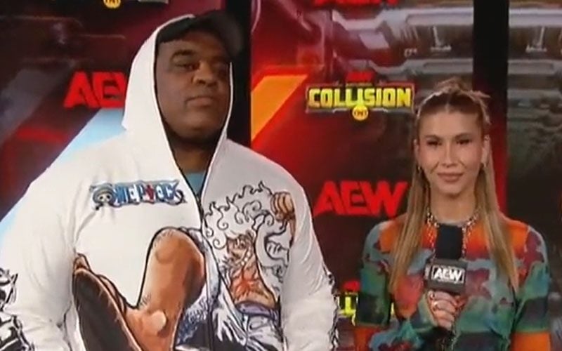 Keith Lee Reacts to Embarrassing Production Botch During AEW Collision Segment