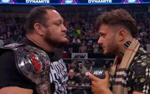MJF Sends Warning To Samoa Joe After Promo War On AEW Dynamite