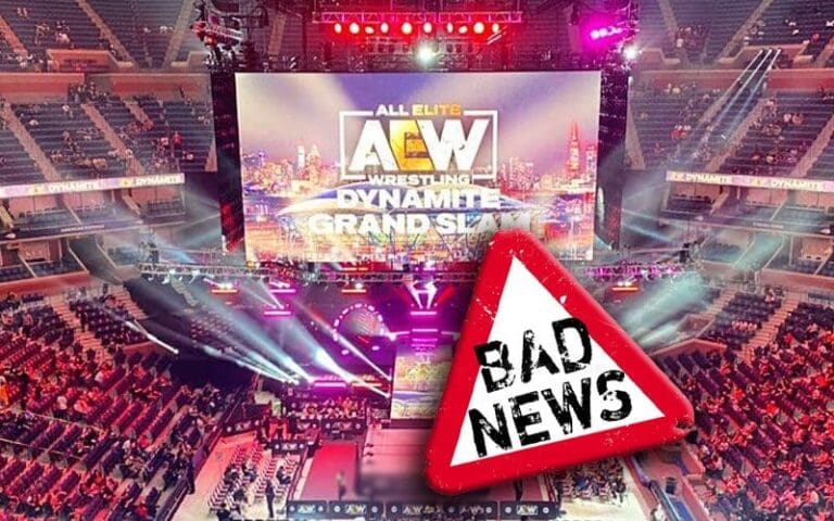 Bad Sign For AEW Grand Slam This Year At Arthur Ashe Stadium