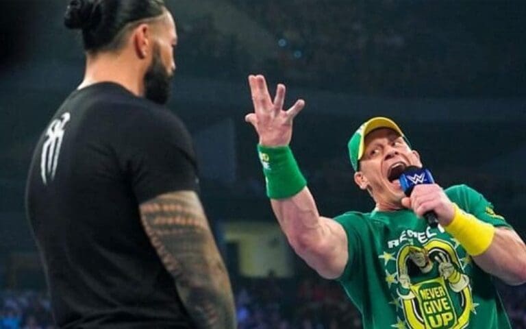Roman Reigns Named The Greatest of All Time By John Cena