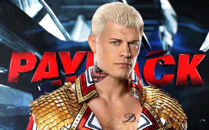 Cody Rhodes Booked For Special Segment At WWE Payback