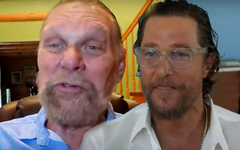 Jim Duggan Makes Surprise Appearance With Matthew McConaughey On WWE The Bump After Hospitalization