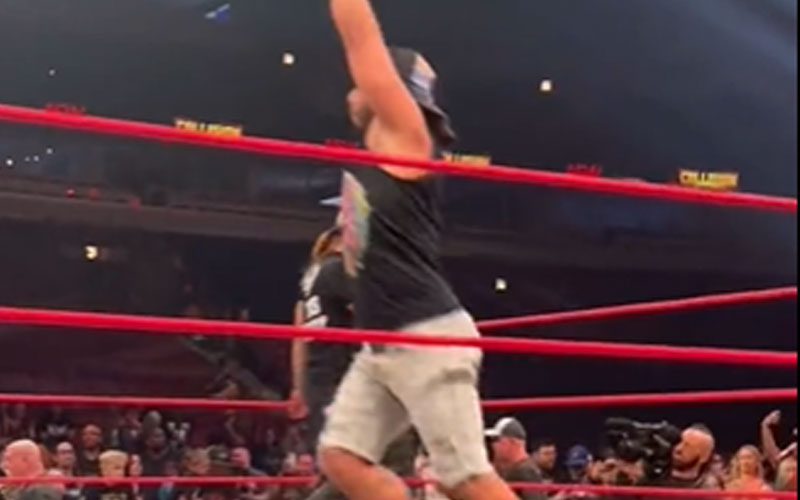 Matt Jackson Ran Victory Laps After AEW Collision Went Off The Air