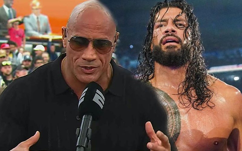The Rock Confirms Roman Reigns Match Was Booked For WrestleMania 39