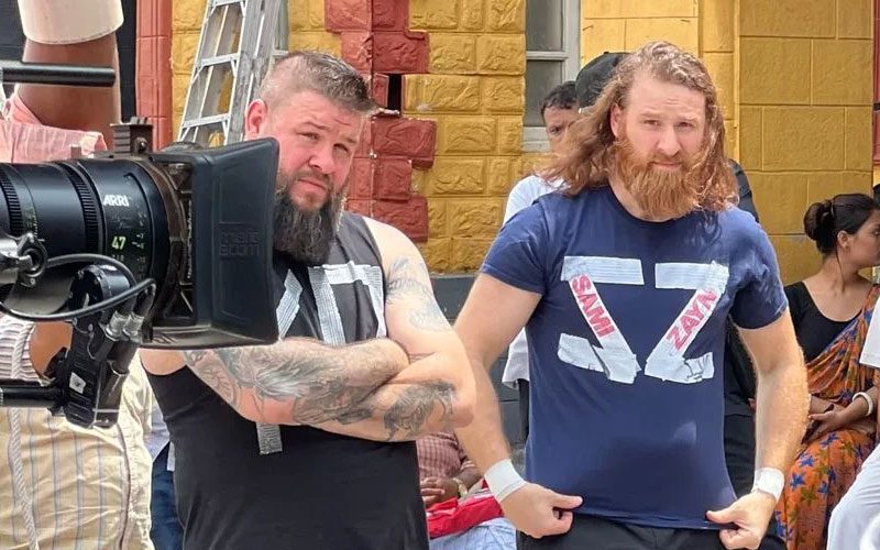 Kevin Owens & Sami Zayn Spotted Filming In India Ahead Of WWE Superstar Spectacle