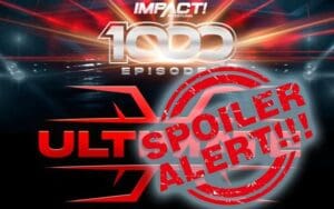 Impact Wrestling 1000 Spoilers For September 14th, 2023