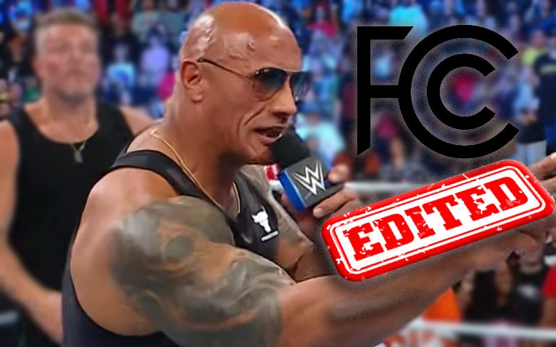 WWE Forced To Censor The Rock’s SmackDown Promo Due To Possible FCC Violation