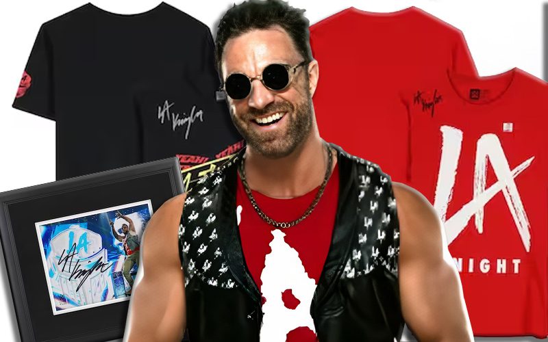 WWE Amping Up LA Knight’s Merchandise Game In Creative Way
