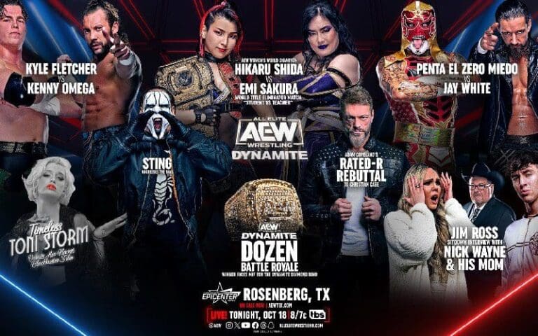 AEW Dynamite Results Coverage, Reactions & Highlights For October 18, 2023