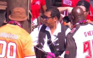 Tampa Bay Buccaneers Get a Dose of WWE Glamour with Batista and Titus O'Neil