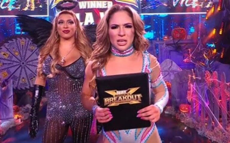 Lola Vice Wins 2023 Women's Breakout Tournament At WWE NXT Halloween Havoc Night 2