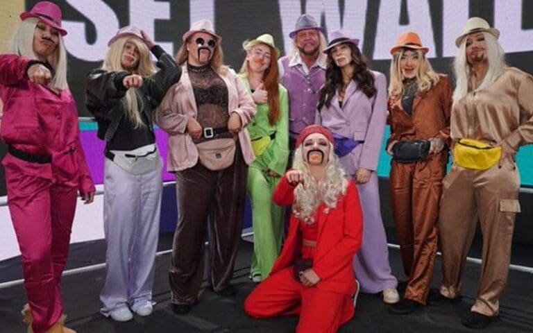 WWE SmackDown Women's Roster Unites for Epic Halloween Costume Tribute