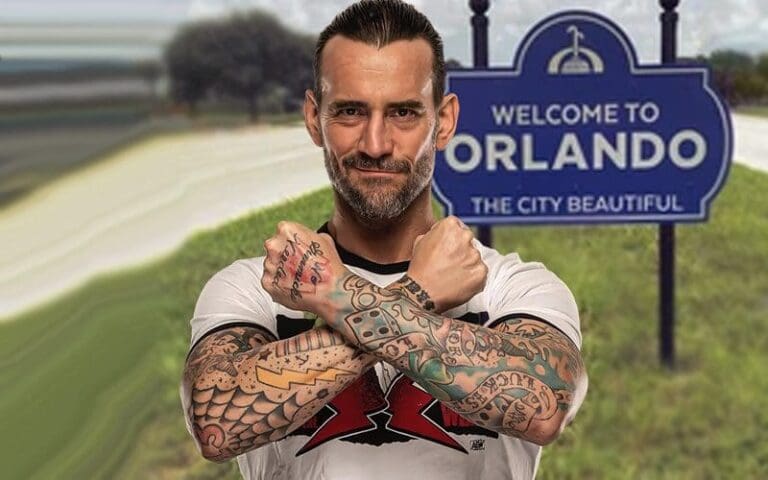CM Punk Spotted In Orlando Today