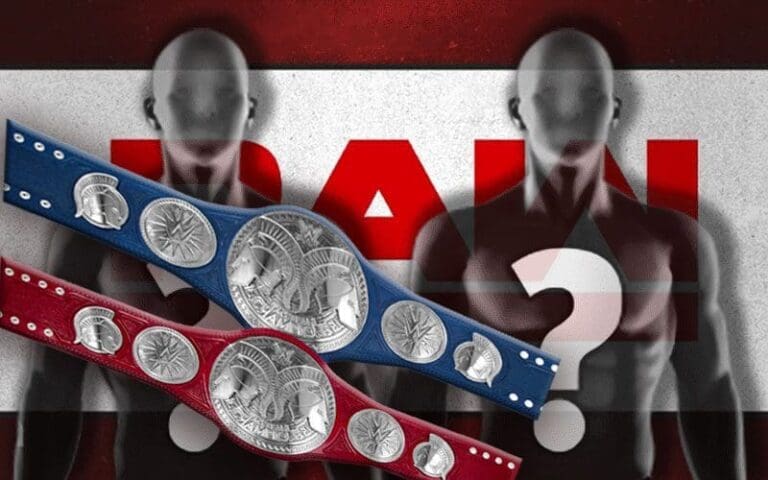 Undisputed Tag Title Match Set For WWE RAW Next Week