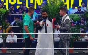 Actor Ibrahim Al Hajjaj's Surprise Segment at WWE Crown Jewel
