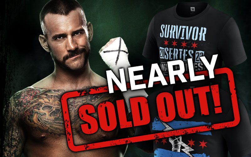 CM Punk’s WWE Return Leaves Merchandise Nearly Sold Out