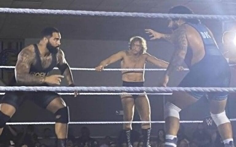 Gable Steveson and Brother Wrestle Together for the First Time at WWE NXT Live Event