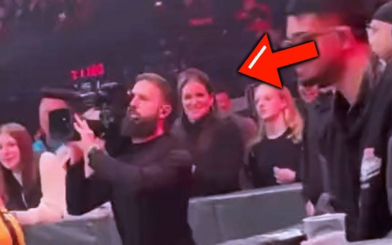 Stephanie McMahon Spotted Ringside at WWE Survivor Series in Unseen Footage