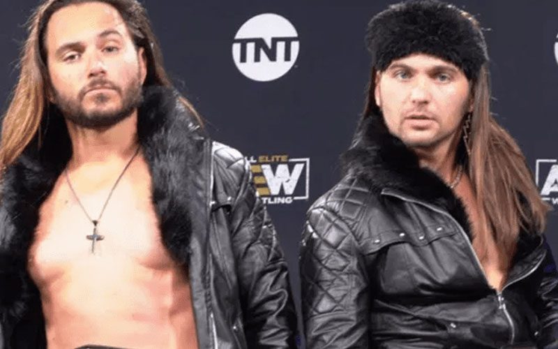 The Young Bucks Not Backstage for 11/22 AEW Dynamite