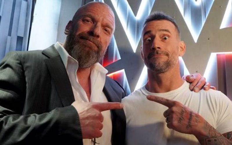 Triple H Strikes Iconic Pose With CM Punk After WWE Survivor Series Return