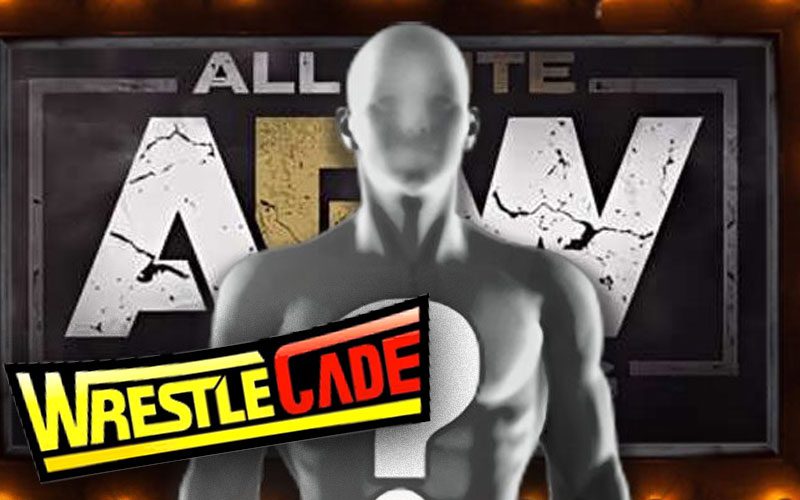 AEW Star Keeps Strange Gimmick Alive at WrestleCade Signing