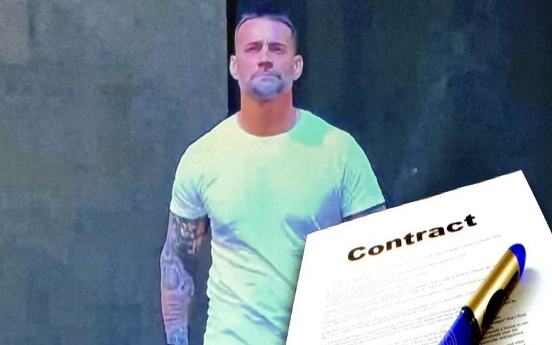 CM Punk Signed WWE Contract Just Before Survivor Series Return