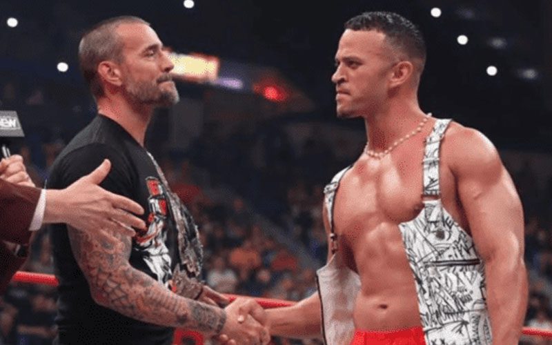 Ricky Starks Gives Public Flowers to CM Punk After WWE Survivor Series Return