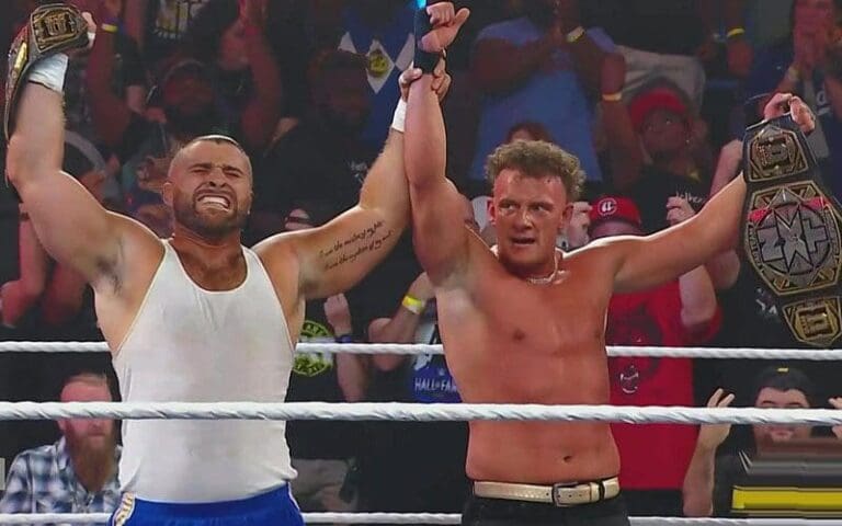 Tony D'Angelo & Stacks Win WWE NXT Tag Team Titles During 11/14 Episode
