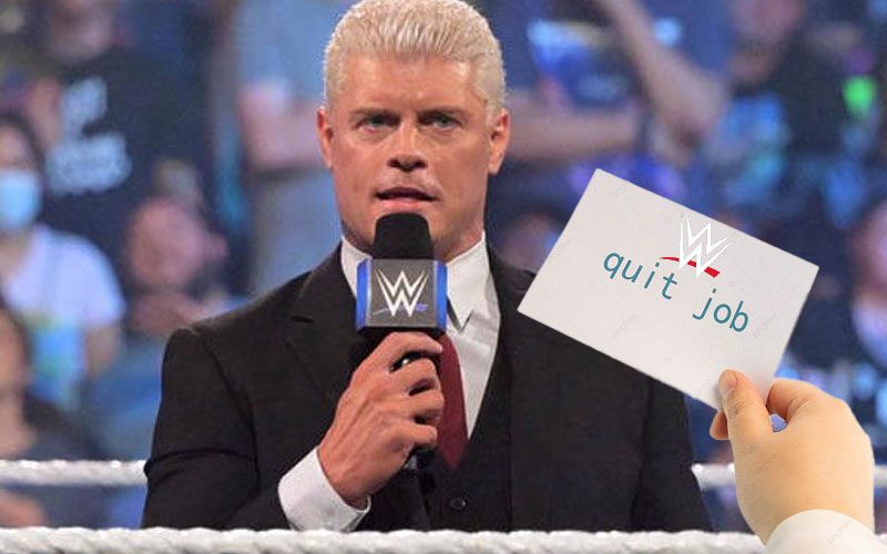 Ex Superstar Deletes Post Claiming They Made Cody Rhodes Quit WWE