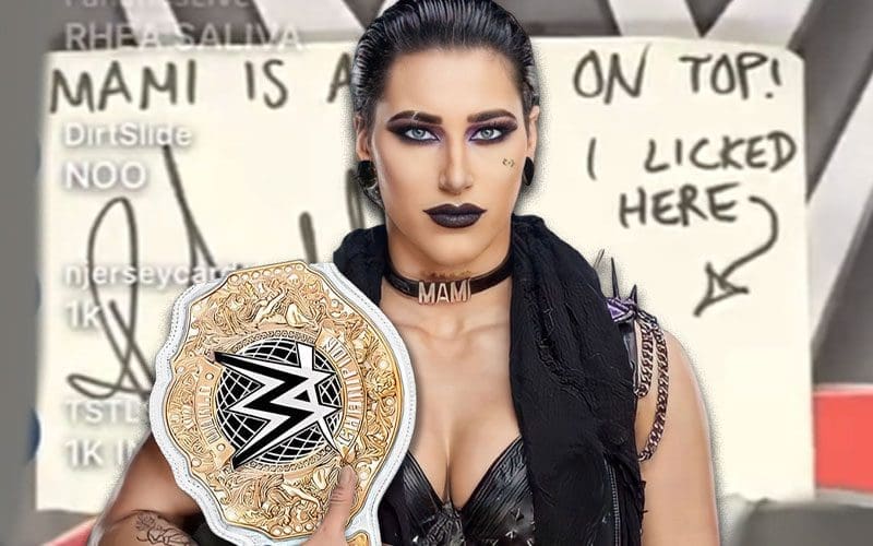 Rhea Ripley’s Scandalous Auction Stuns Fans as Piece of Licked Paper Fetches $580