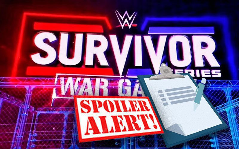 Spoiler On WWE Planning Big Spot For WarGames Match