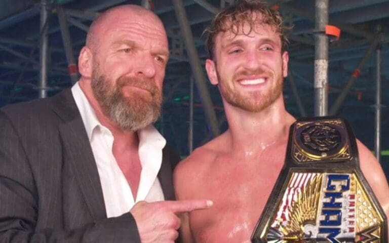Triple H Told Logan Paul Not To Get Freaky While Wearing His WWE United States Title Belt