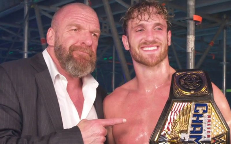 Triple H Told Logan Paul Not To Get Freaky While Wearing His WWE United States Title Belt