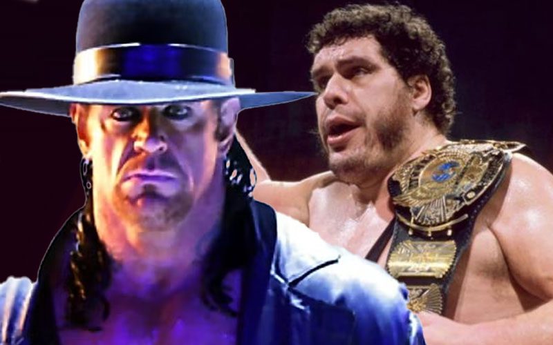 The Undertaker Says WWE Legend Andre the Giant Wanted to Wrestle