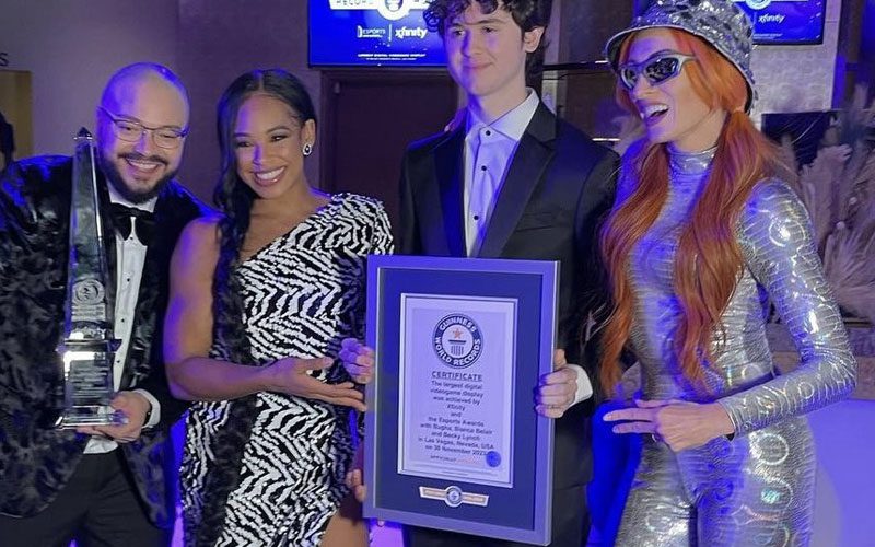 Becky Lynch and Bianca Belair Etch Names in Guinness World Records at Esports Awards