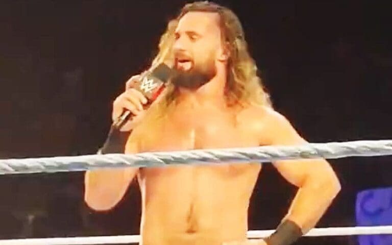 CM Punk Chants Ignite Seth Rollins to Declare Himself 'The Best in the World' at WWE Live Event