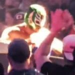 Dragon Lee Makes Young Fan's Day with Mask Exchange at WWE House Show
