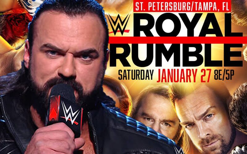 Drew McIntyre Takes Issue with WWE Royal Rumble Poster Omission