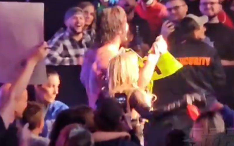 Karrion Kross Takes Drastic Action Against Fan’s Marriage Proposal Sign at WWE Live Event