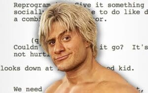 Original Unedited Script of MJF's Role in 'The Iron Claw' Unveiled