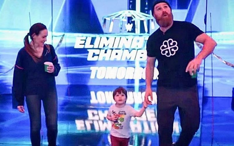 Sami Zayn’s Son Witnessed Him Wrestle for the First Time at 12/28 WWE Live Event