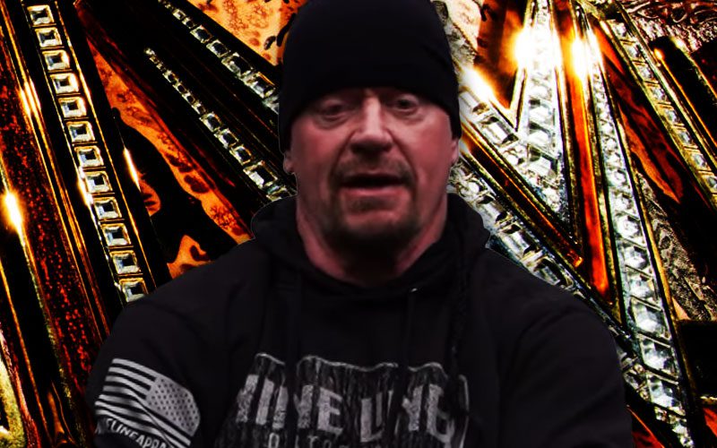 The Undertaker Advocates for Traditional WWE Title Design Instead of Custom