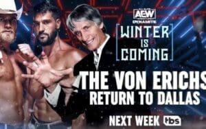 The Von Erichs and More Set for 'Winter Is Coming' AEW Dynamite 12/13 Episode