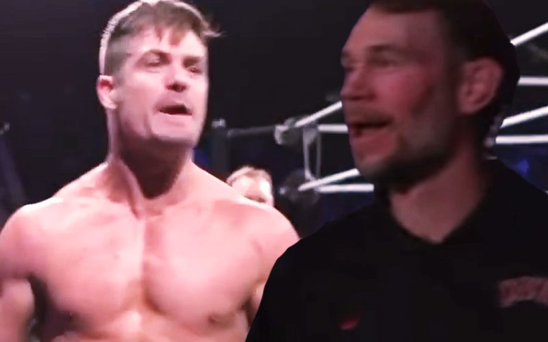 UFC Hall of Famer Forrest Griffin Chases Grayson Waller from Ringside at 12/29 WWE Live Event