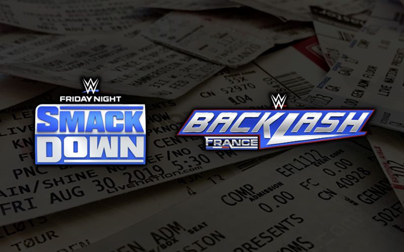 WWE Offering Packaged Deal for First-Time SmackDown & Backlash France Events